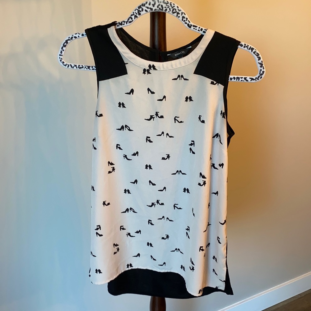 High heels blouse